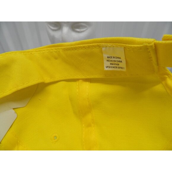 Colorful Baseball Caps Yellow Floral Bling Flowers Set Of 3 Daisies Rose Bouquet - Picture 6 of 8